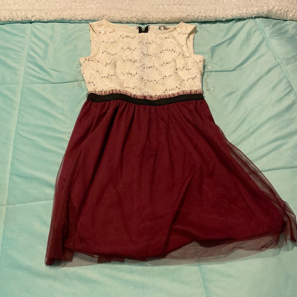 “halter dress” with sequins.